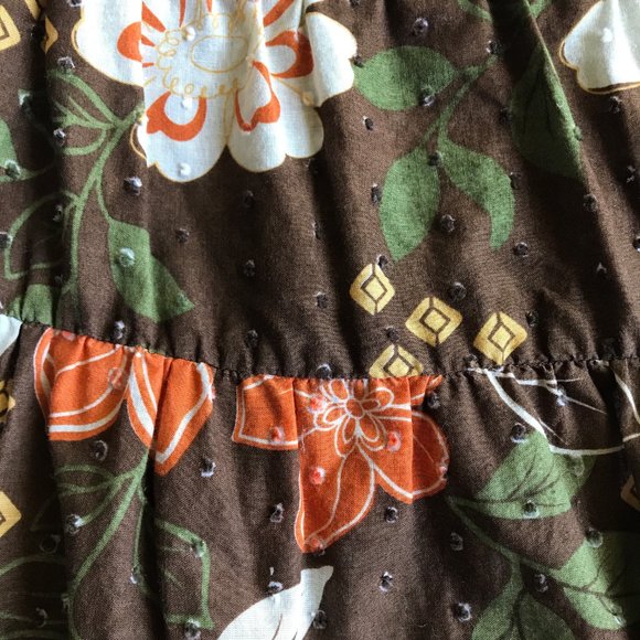 Rampage Tiered Ruffle Hem Mini Skirt 🌼🧡 - Picture 4 of 8